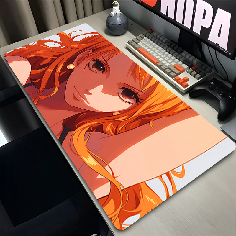 Gaming Accessories Kawaii - Kawaii Mouse Pad tek parça Nami