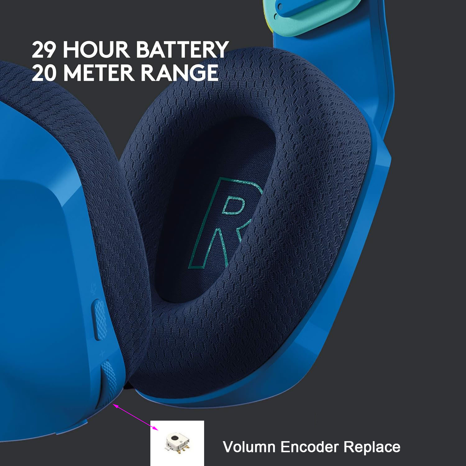 Gaming Accessories Sale - Logitech G733/G335/G535 Oyun Kulaklığı Ses Kontrolü