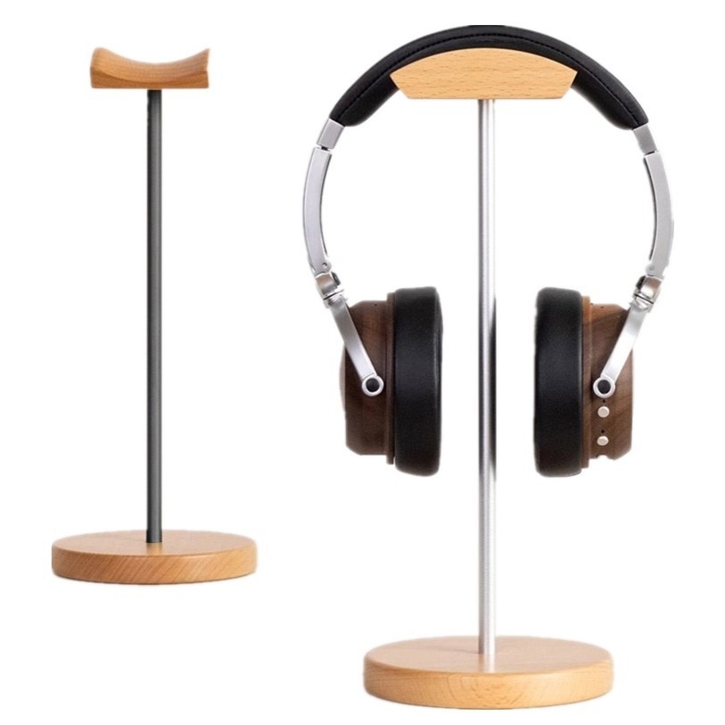 Gaming Accessories Sale - Siyah Ceviz Ağacı ve Alüminyum Kulaklık
