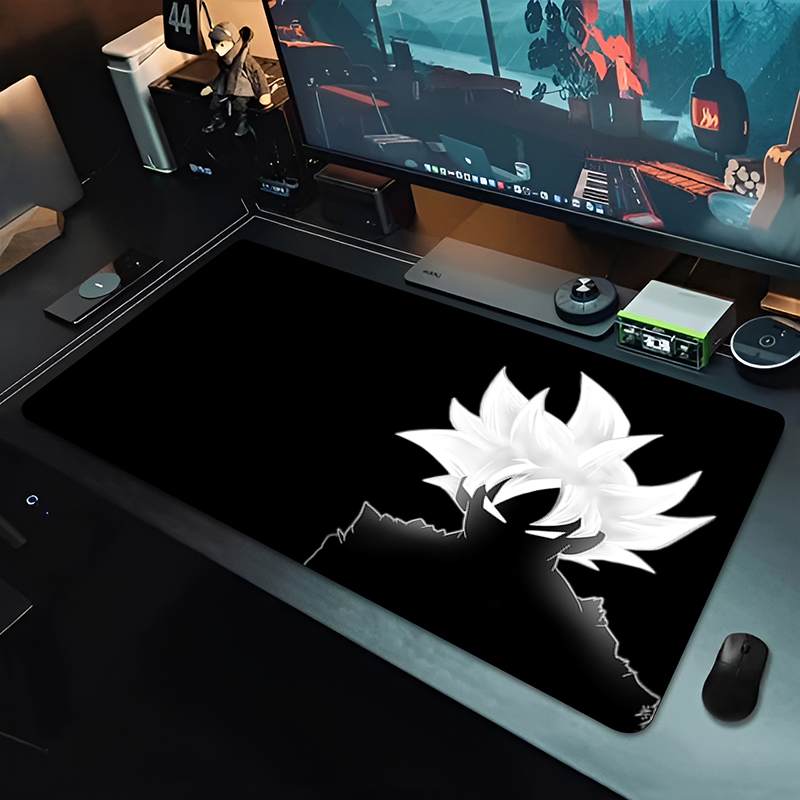 Gaming Accessories For Desk - DBZ Siyah Anime Mouse Pad Dragon