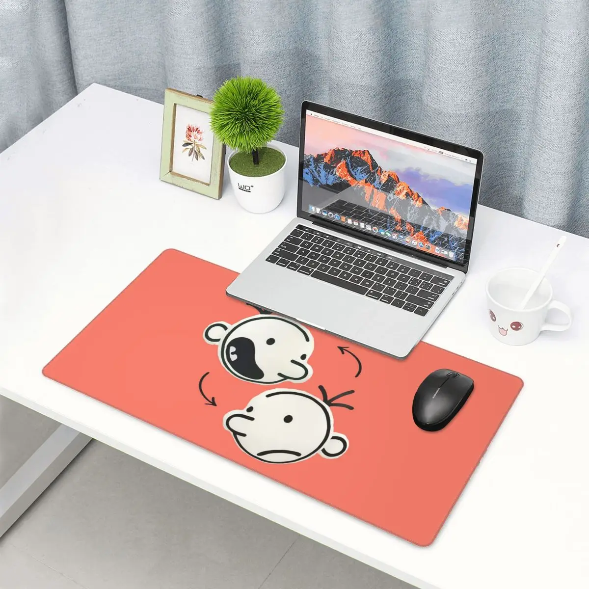 Gaming Accessories Kids - Büyük Mouse Pad Günlüğü Wimpy Kid