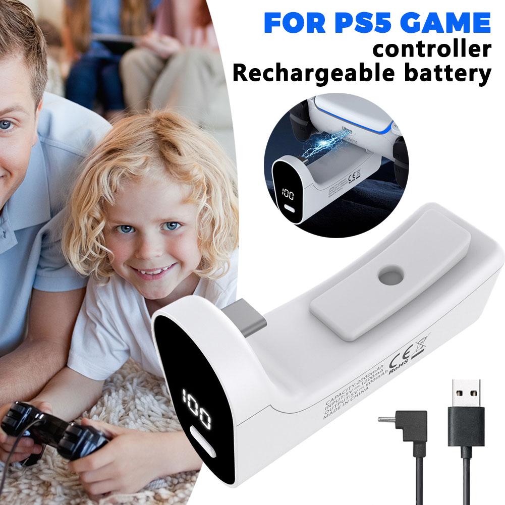 Gaming Accessories Led - PS5 Oyun Kumandası Şarj Pili 2000mAh