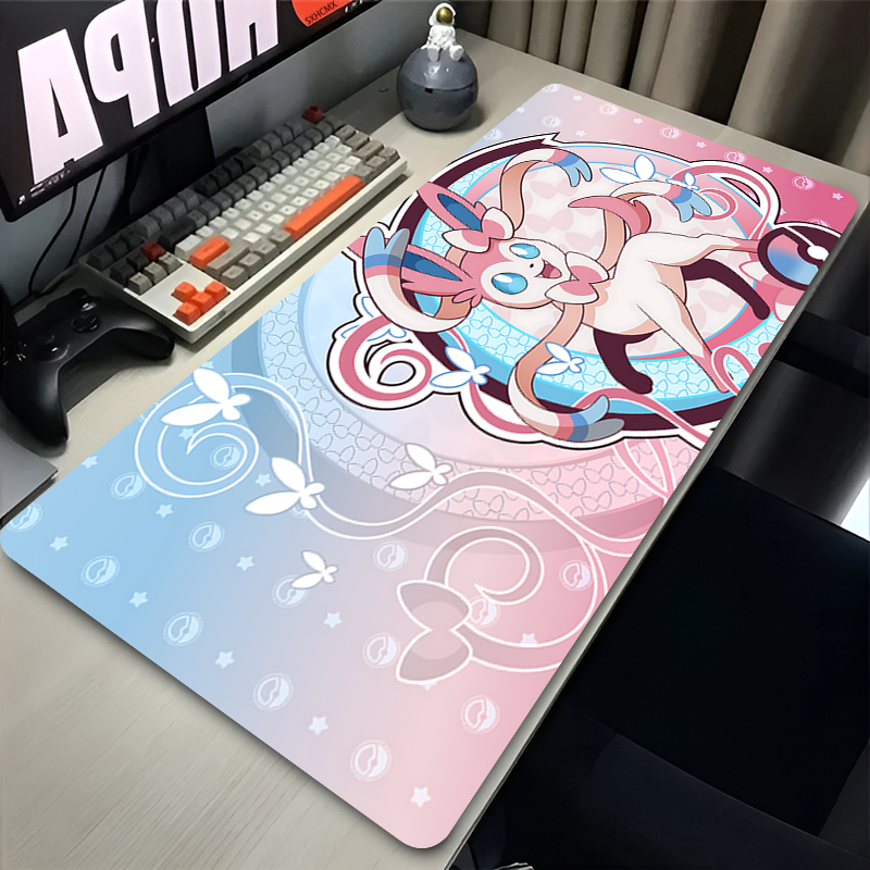 Gaming Accessories For Desk - Büyük Pembe Sevimli Mousepad XXL Oyun