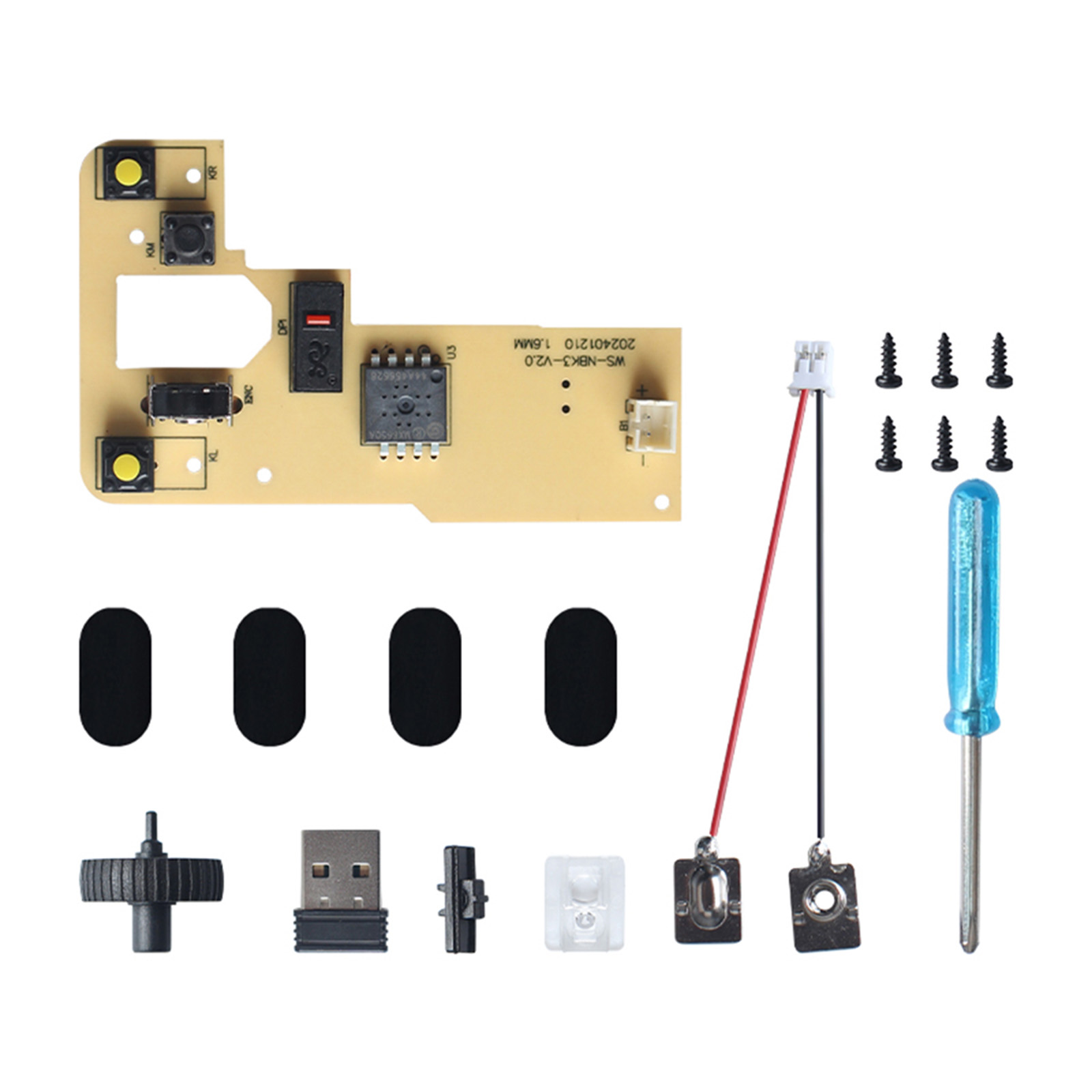 Gaming Hardware And Accessories - 1 takım DIY Kablosuz Fare Yazdırılabilir