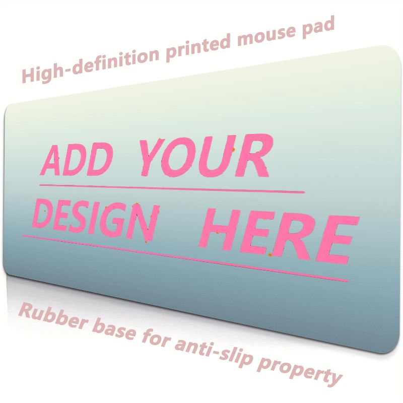 Gaming Accessories For Desk - Özel Fotoğraflı Oyun Mouse Pad'i Kişiselleştirilmiş
