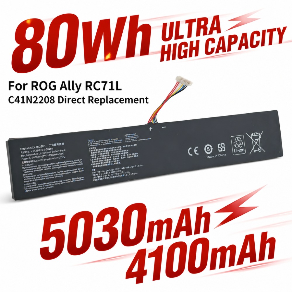 80Wh 5030mAh 4100mAh ASUS ROG  - Gaming Accessories Asus incelemesi ve fiyatı