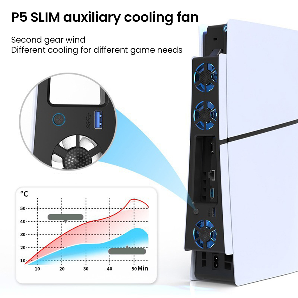 Oyun Soğutucu Fan LED ışık gür - Gaming Accessories Led incelemesi ve fiyatı
