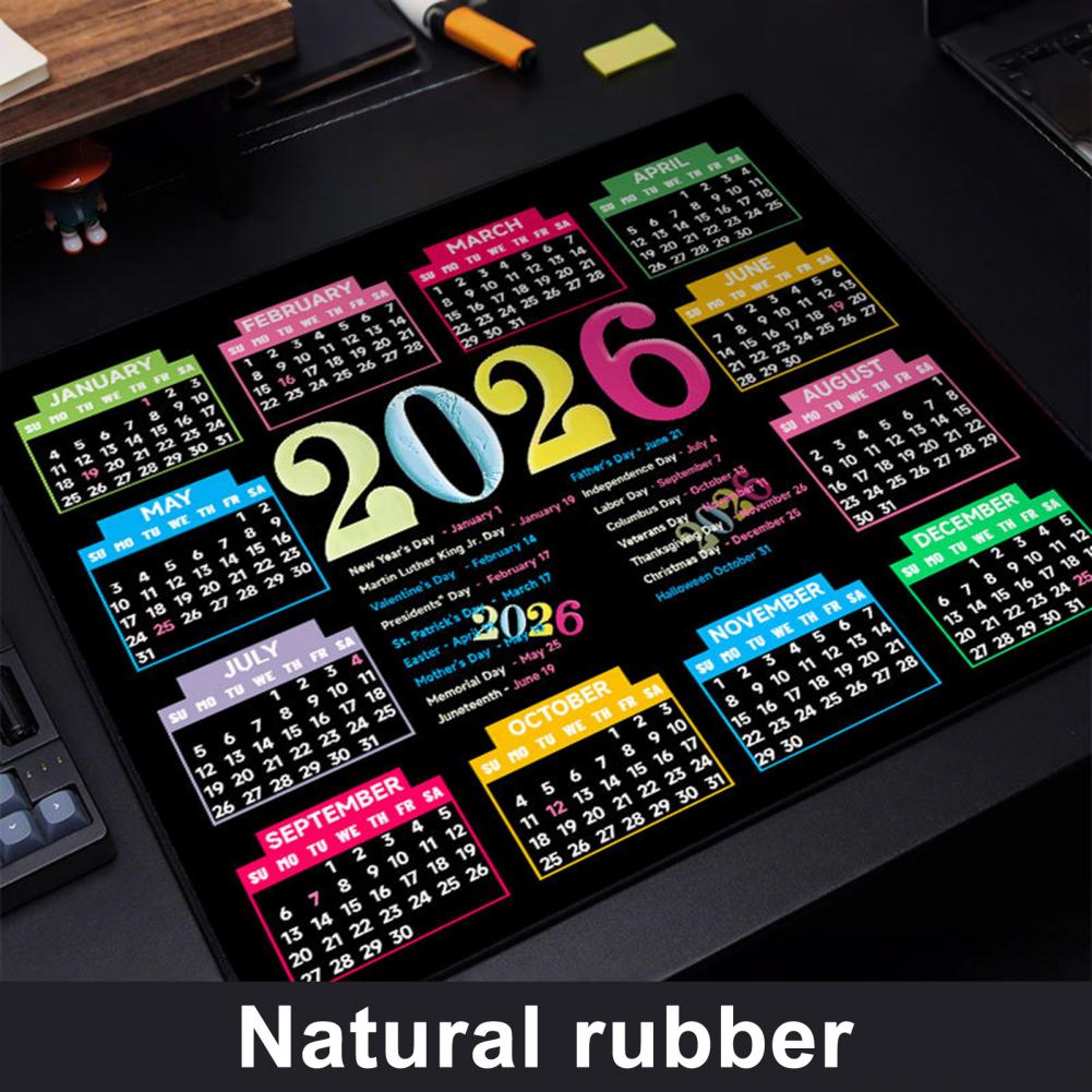 2026 takvim Mouse Pad su geçir - Gaming Accessories For Desk incelemesi ve fiyatı