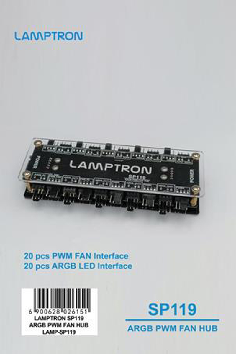 LAMPTRON 20 Yollu ARGB PWM Fan - Gaming Hardware And Accessories incelemesi ve fiyatı