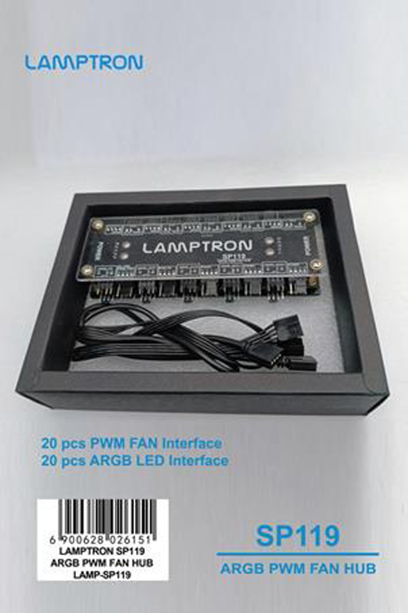 LAMPTRON 20 Yollu ARGB PWM Fan - Gaming Hardware And Accessories incelemesi ve fiyatı