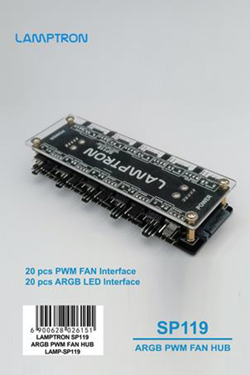 LAMPTRON 20 Yollu ARGB PWM Fan - Gaming Hardware And Accessories incelemesi ve fiyatı